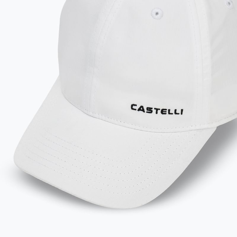 Велосипедна шапка Castelli Travel white 3