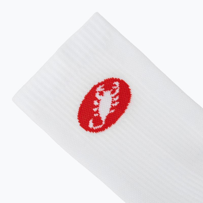Мъжки чорапи Castelli Entrata 18 white 3