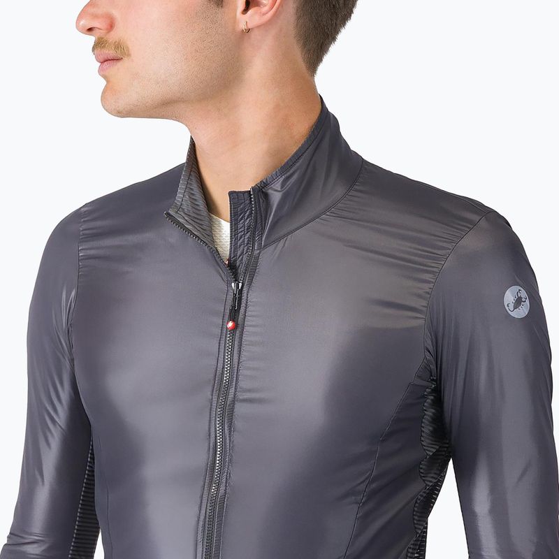 Мъжко яке за колоездене Castelli Aria Shell 2 dark gray 3