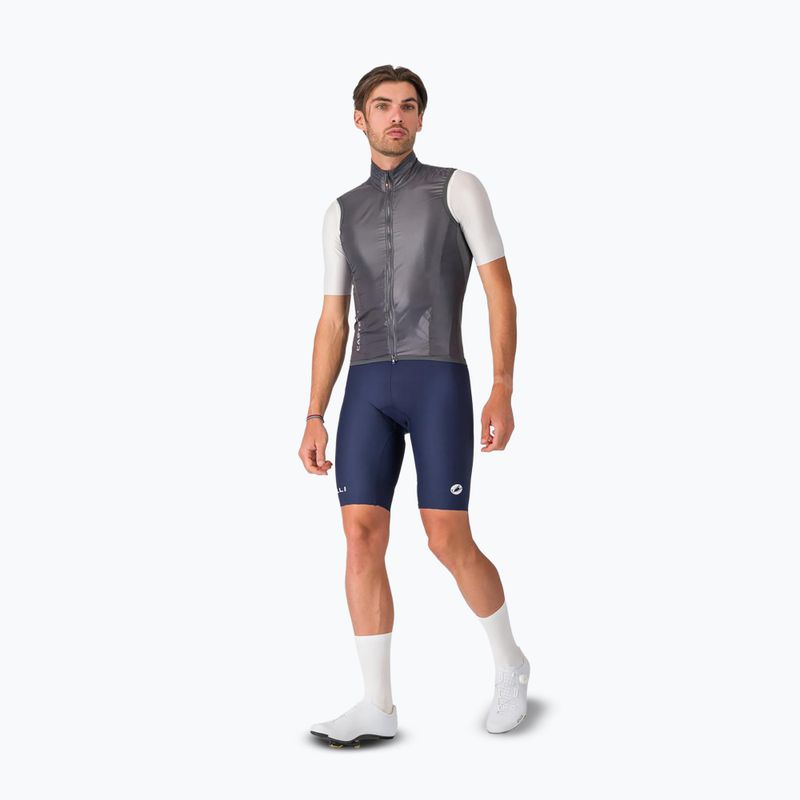 Мъжка велосипедна жилетка Castelli Aria Shell 2 dark gray 2