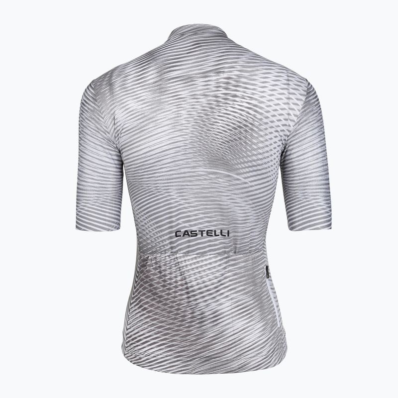 Дамска тениска за колоездене Castelli Cosmic Vortex gray 2