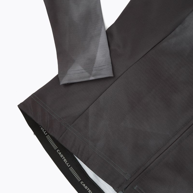 Дамска велосипедна блуза с дълъг ръкав Castelli Prismatic Thermal Jersey smoky gray 4