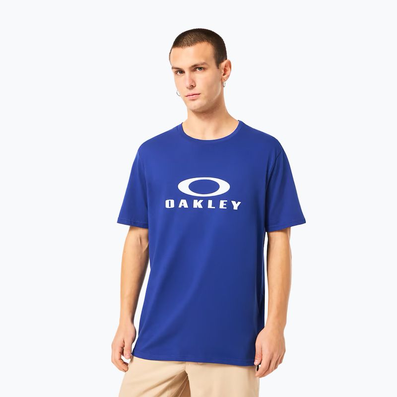 Мъжка тениска Oakley O Bark 2.0 crystal blue