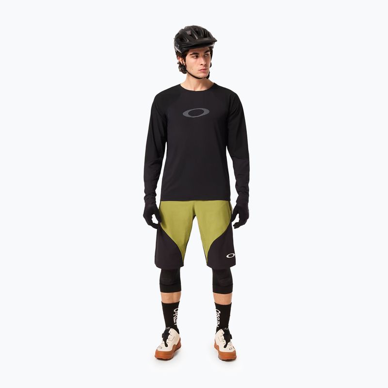 Мъжка колоездачна блуза с дълъг ръкав Oakley Seeker Airline blackout 2