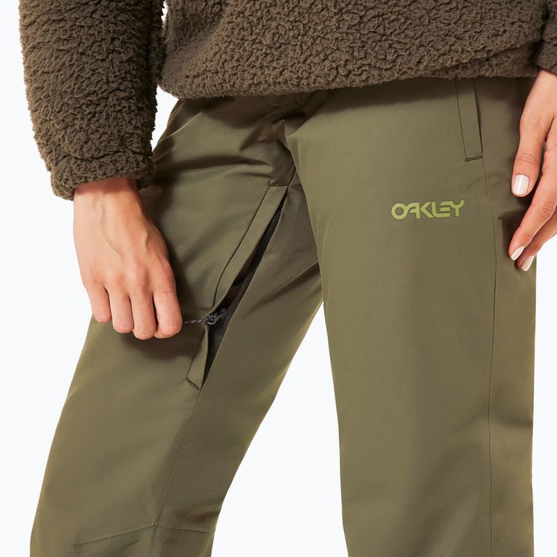 Дамски скиорски панталони Oakley Jasmine Insulated new dark brush 5