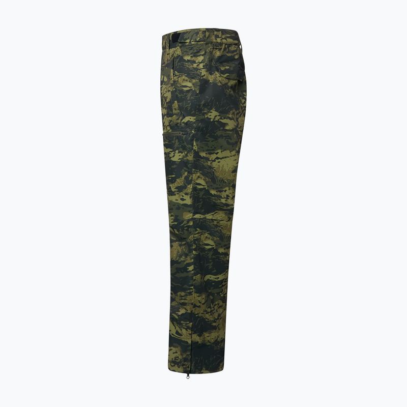 Мъжки скиорски панталони Oakley Divisional Cargo Shell tiger camo green 3