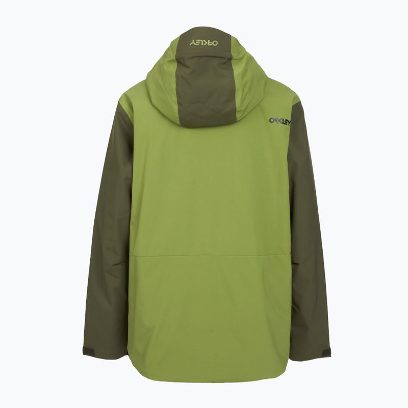 Мъжко яке за сноуборд Oakley TNP TBT Insulated Anorak new dark brush/fern 2