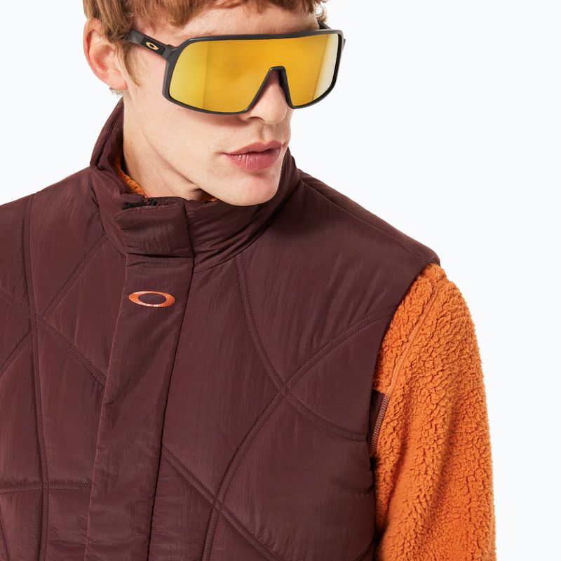 Мъжки елек Oakley Hyland O-Puff Vest grenache 4