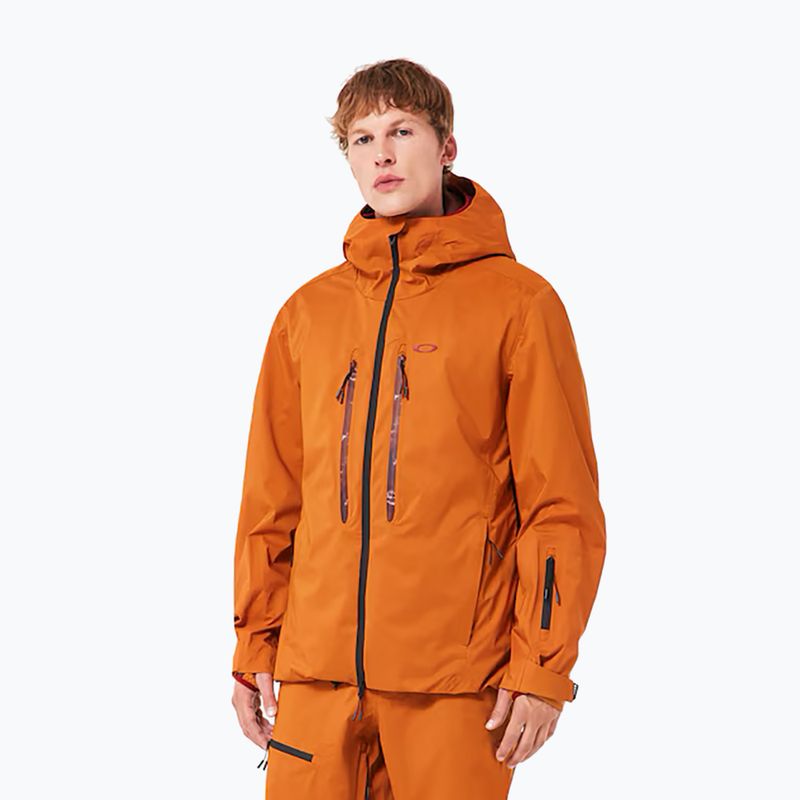 Мъжко ски яке Oakley Tc Outpost Rc Shell Jacket ginger