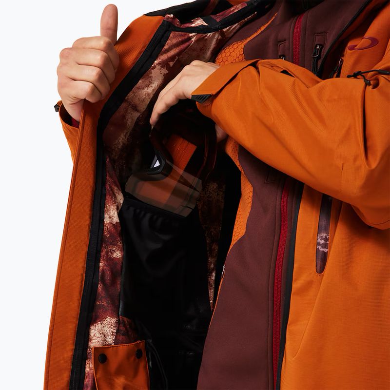 Мъжко ски яке Oakley Tc Outpost Rc Shell Jacket ginger 10