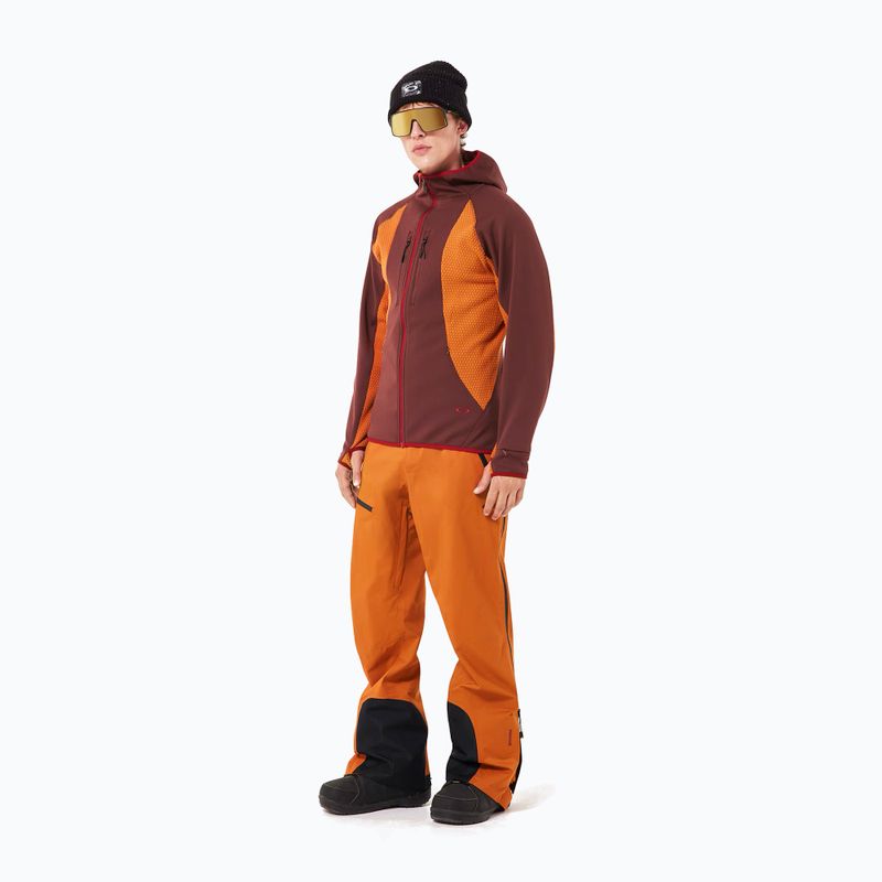 Мъжки суитшърт за сноуборд Oakley Drift Tech Fleece Hoodie grenache 2