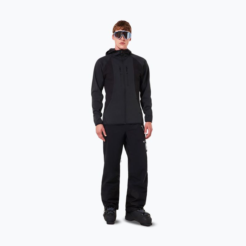 Мъжки суитшърт за сноуборд Oakley Drift Tech Fleece Hoodie blackout 2