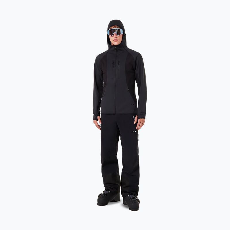 Мъжки суитшърт за сноуборд Oakley Drift Tech Fleece Hoodie blackout 4