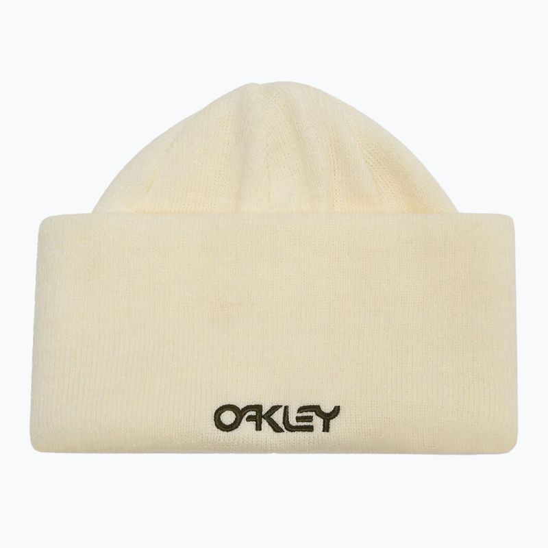 Oakley B1B Logo Beanie арктическо бяло зимна шапка 2