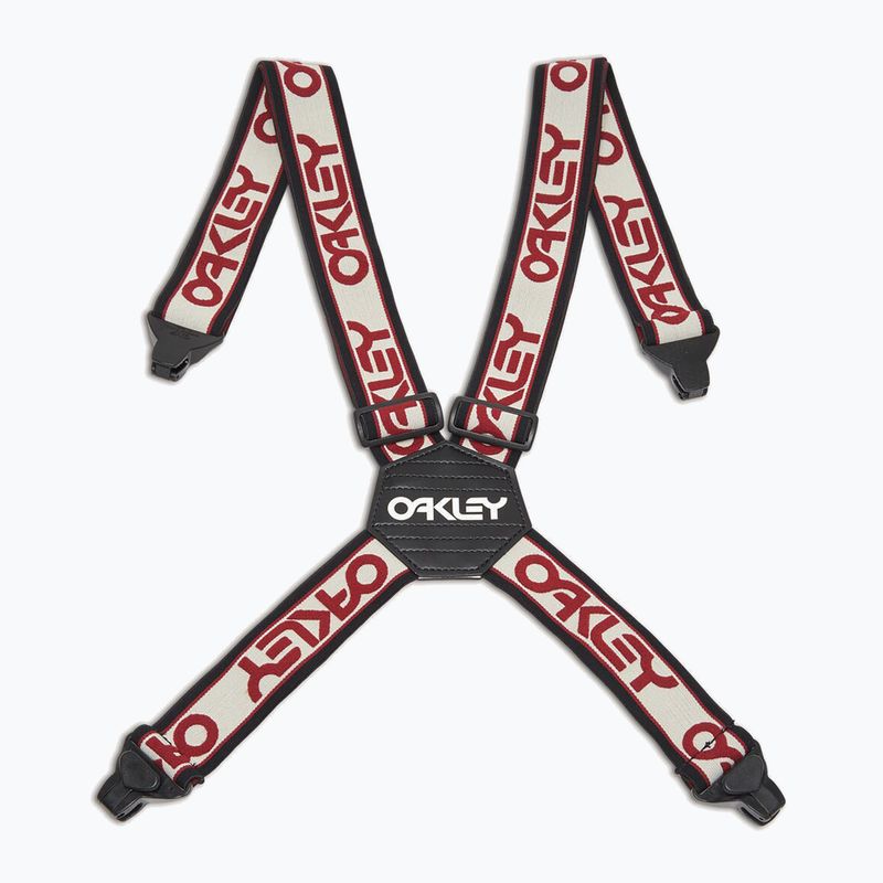 Презрамки за панталони Oakley Factory Suspenders arctic white/iron red