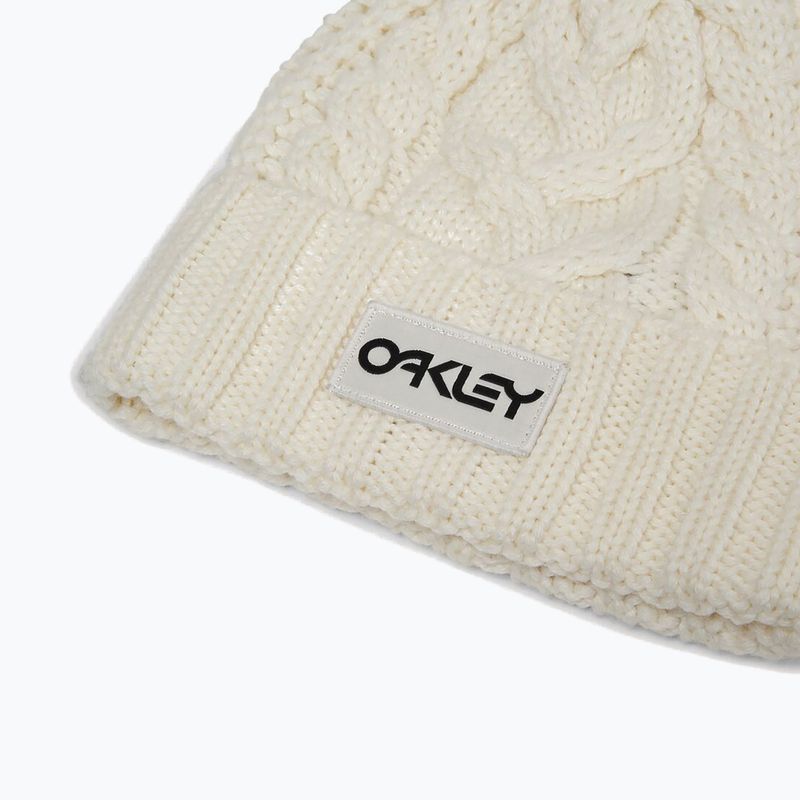 Czapka zimowa Oakley Harper Pom Beanie arctic white/blackout 4