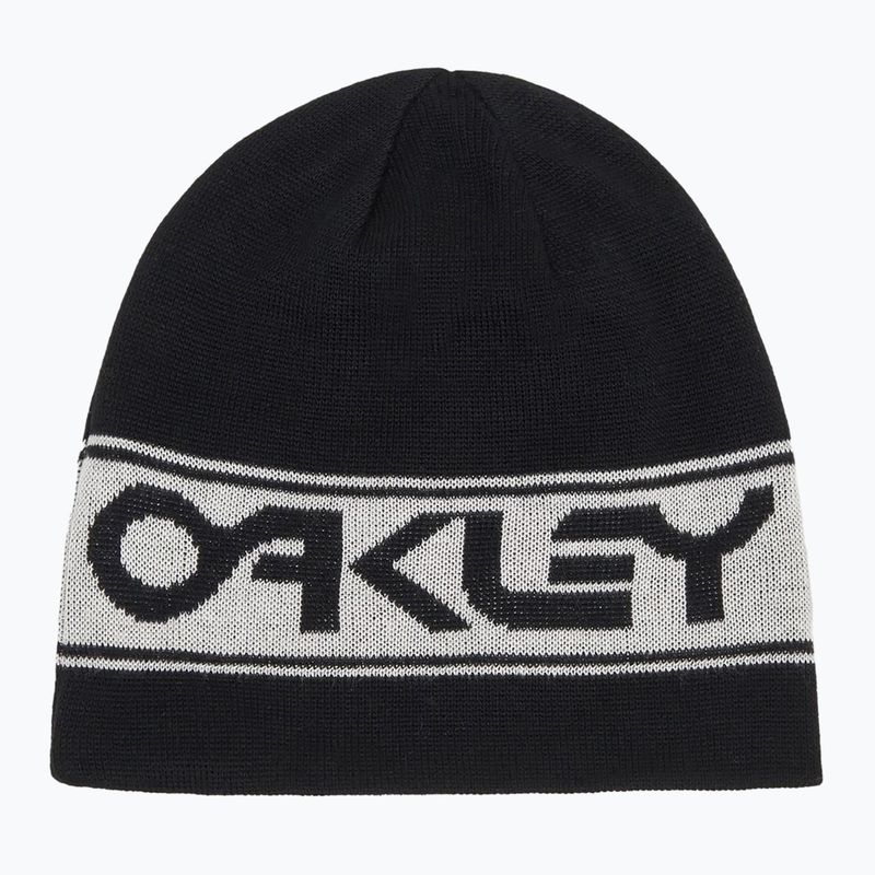 Зимна шапка Oakley TNP Reversible blackout/white