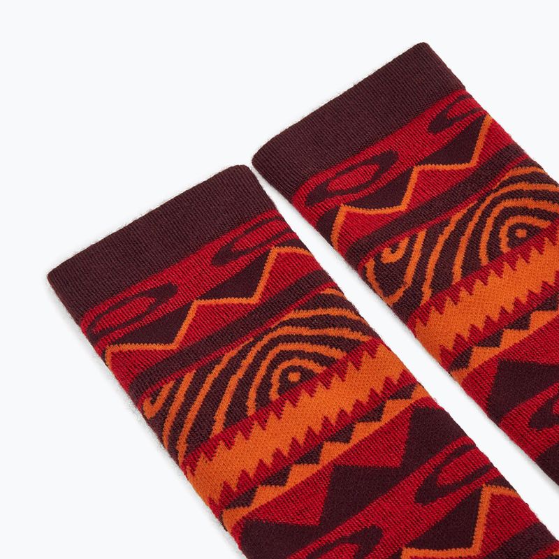 Oakley Wanderlust Perf Socks 2.0 ски чорапи с рисунка от Норвегия 4