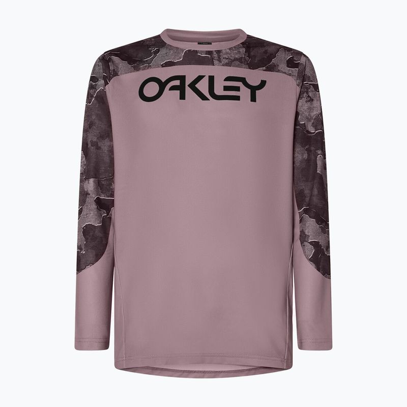 Мъжка колоездачна блуза с дълъг ръкав Oakley Maven Coast metal camo toadstool