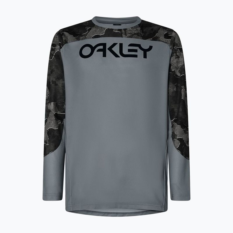 Мъжка колоездачна блуза с дълъг ръкав Oakley Maven Coast metal camo black