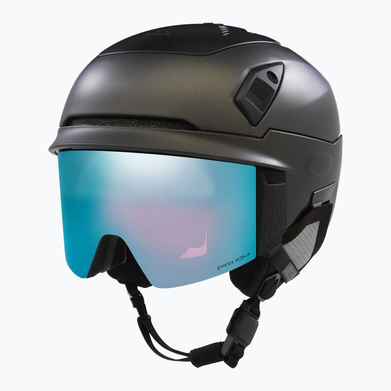 Каска за ски Oakley Mod7 2022 satin medium grey/prizm sapphire iridium