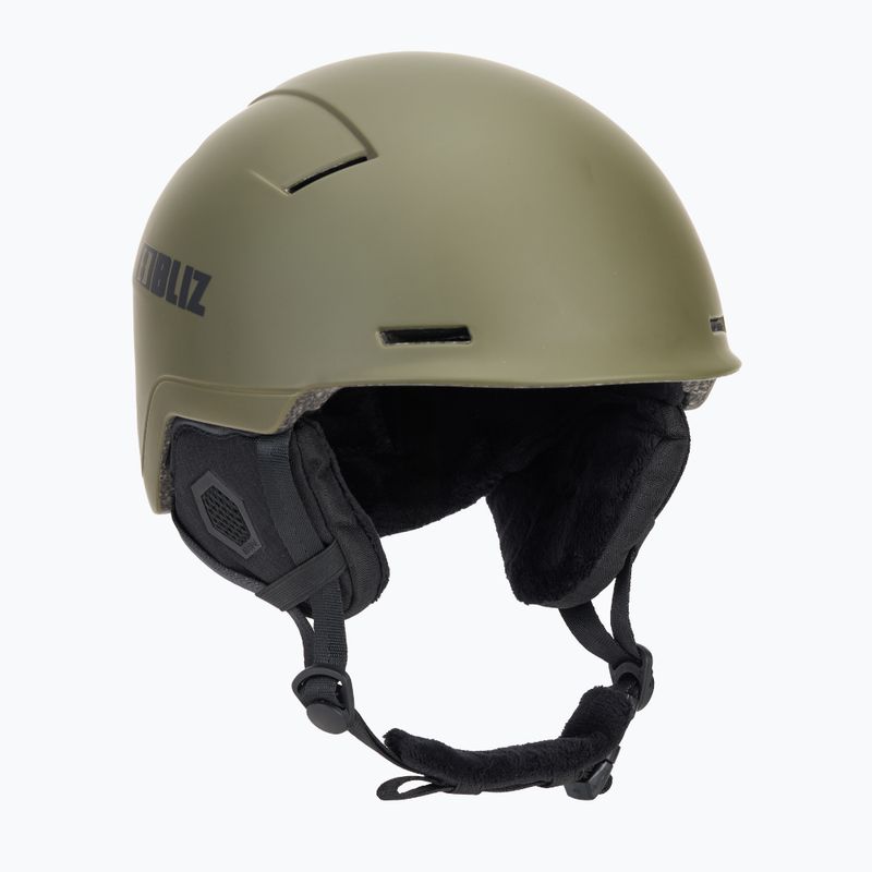Ски каска Bliz Infinity matte camo green