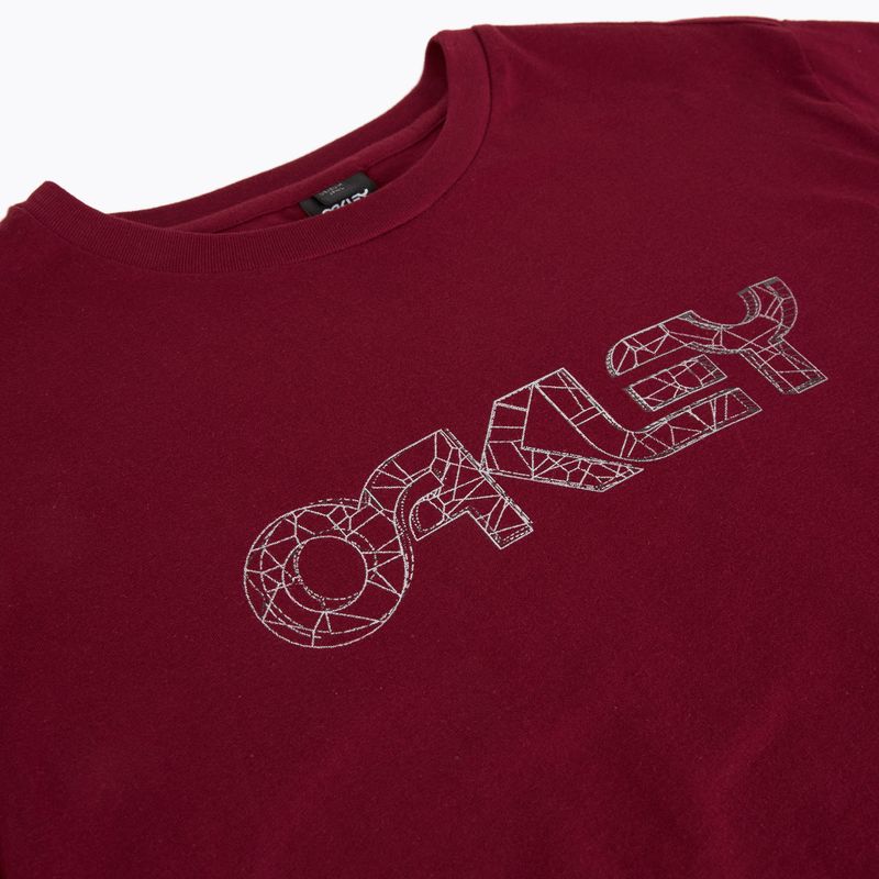 Мъжки потник Oakley Wire B1B Tee iron red 3