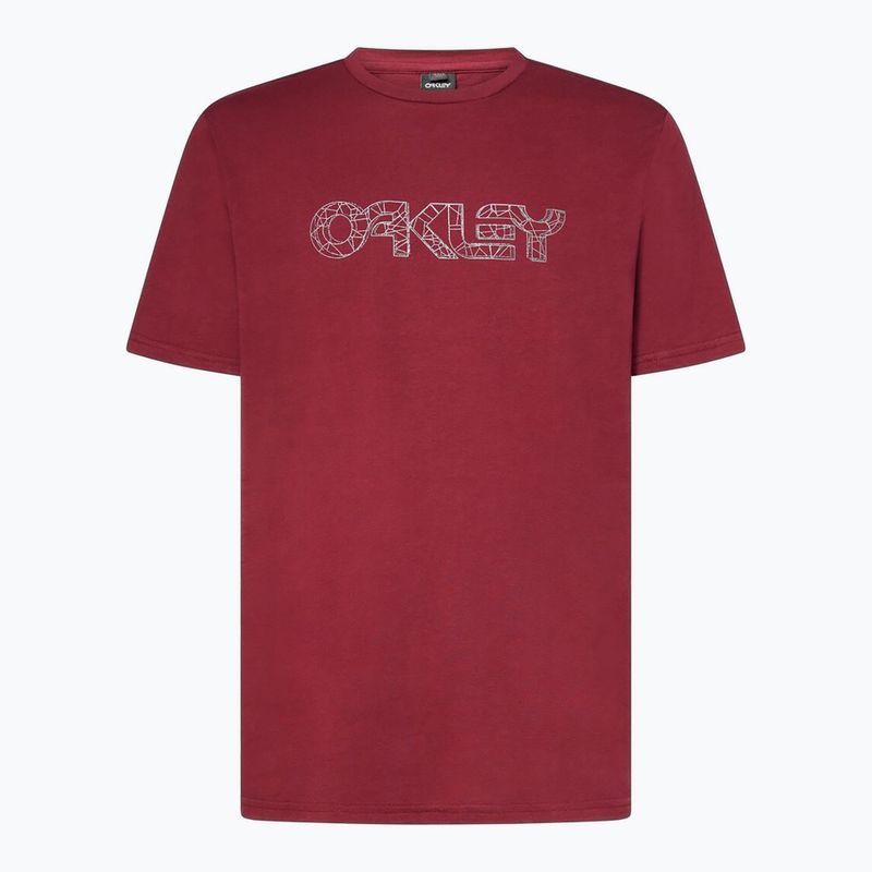 Мъжки Oakley Wire B1B Tee new dark brush Тениска
