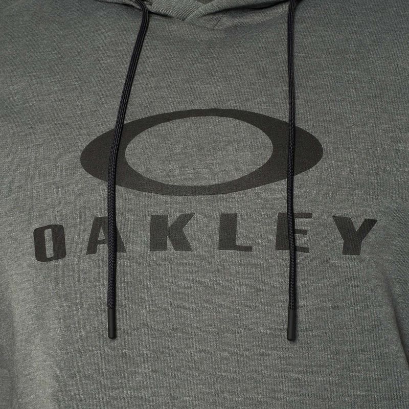 Мъжки Oakley Bark Fleece Hoodie new athletic grey 3