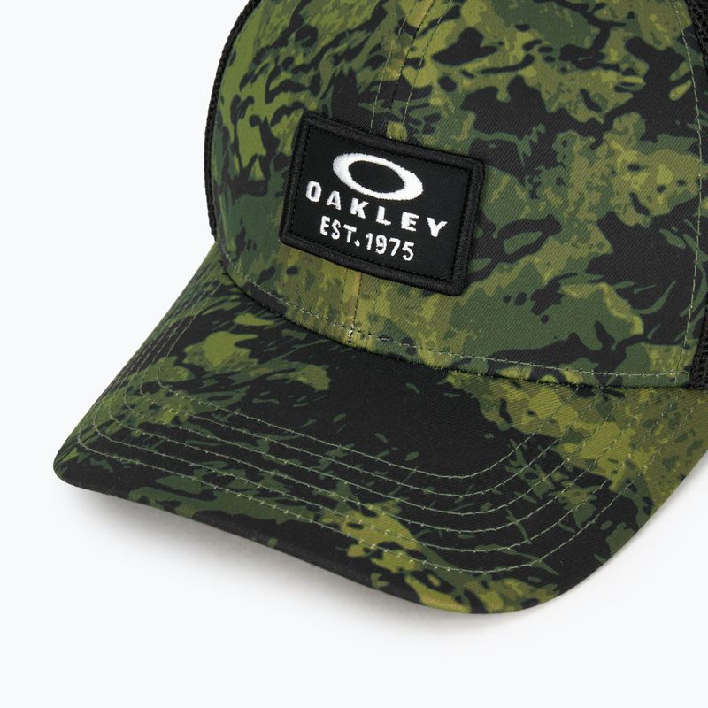 Мъжка бейзболна шапка Oakley Patch Trucker tiger camo green 3