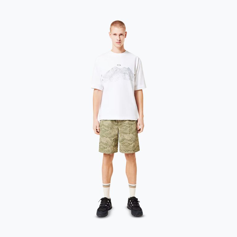 Мъжки потник Oakley Wired Mtn Scape Tee white
