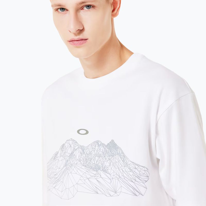 Мъжки потник Oakley Wired Mtn Scape Tee white 5
