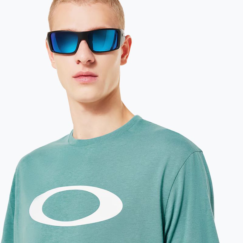Мъжка тениска Oakley O-Bold Ellipse dark pacific 5
