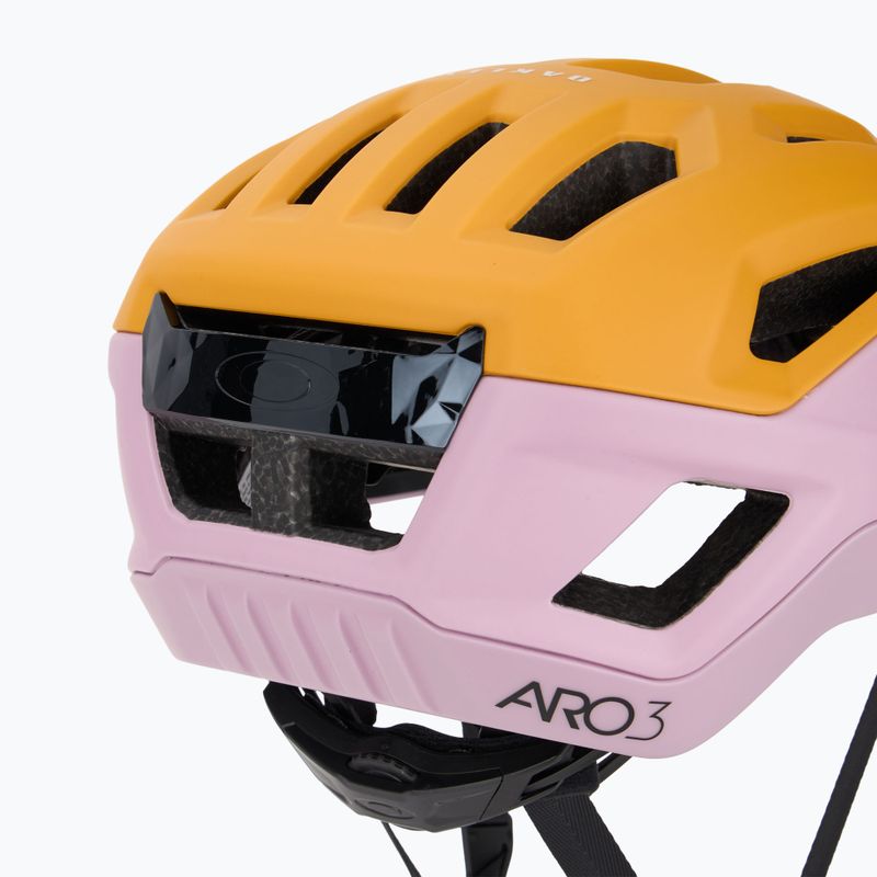 Oakley Aro3 Endurance EU горчица hazy geo gradient mist велосипедна каска 7