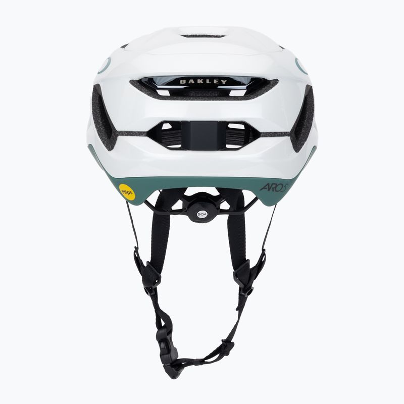 Oakley Aro5 Race EU матова тихоокеанска бяла перлена велосипедна каска 4