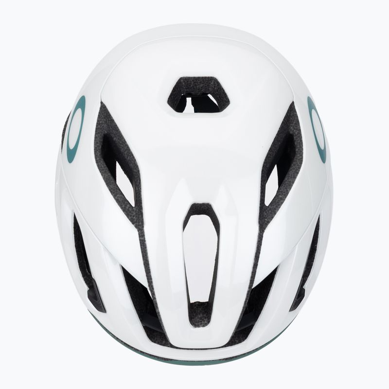 Oakley Aro5 Race EU матова тихоокеанска бяла перлена велосипедна каска 6