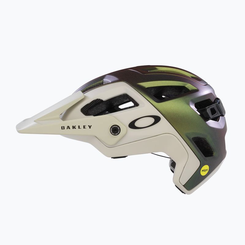 Каска за велосипед Oakley Drt5 Maven EU satin mist silver/green colourshift 4