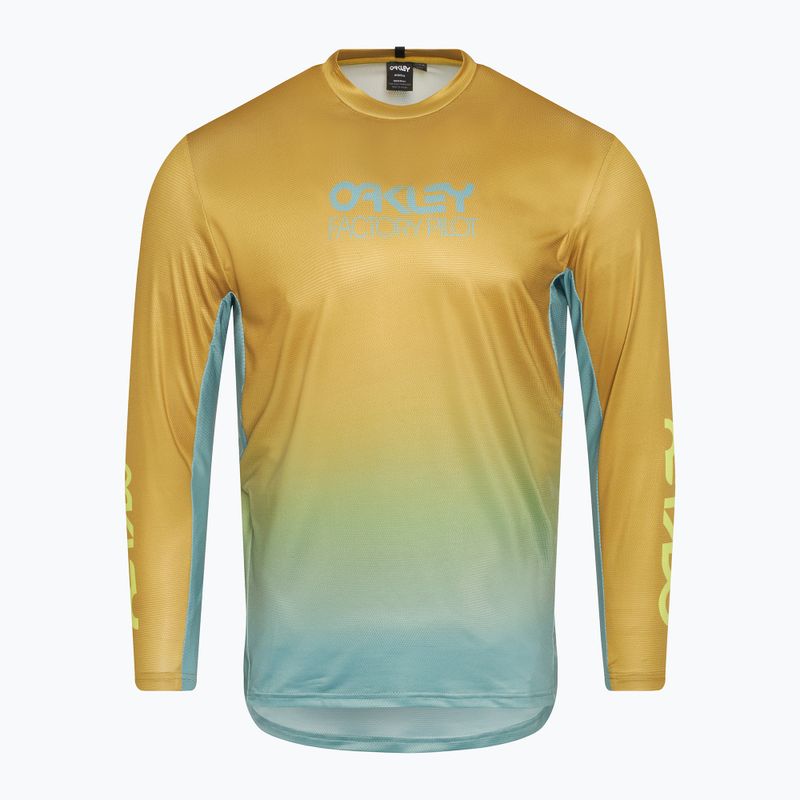 Мъжки Oakley Maven Coast 2.0 LS gradient sulfide pacific cycling longsleeve