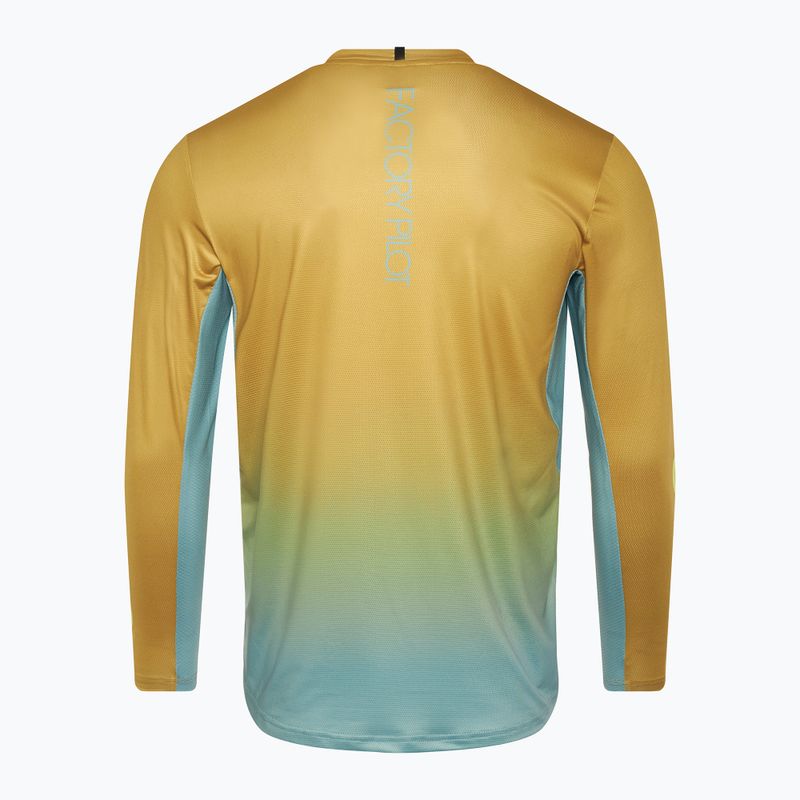 Мъжки Oakley Maven Coast 2.0 LS gradient sulfide pacific cycling longsleeve 2