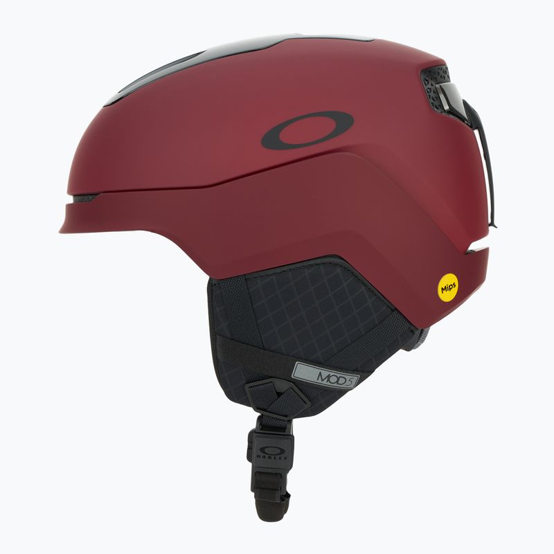 Скиорска каска Oakley Mod5 matt iron red 3