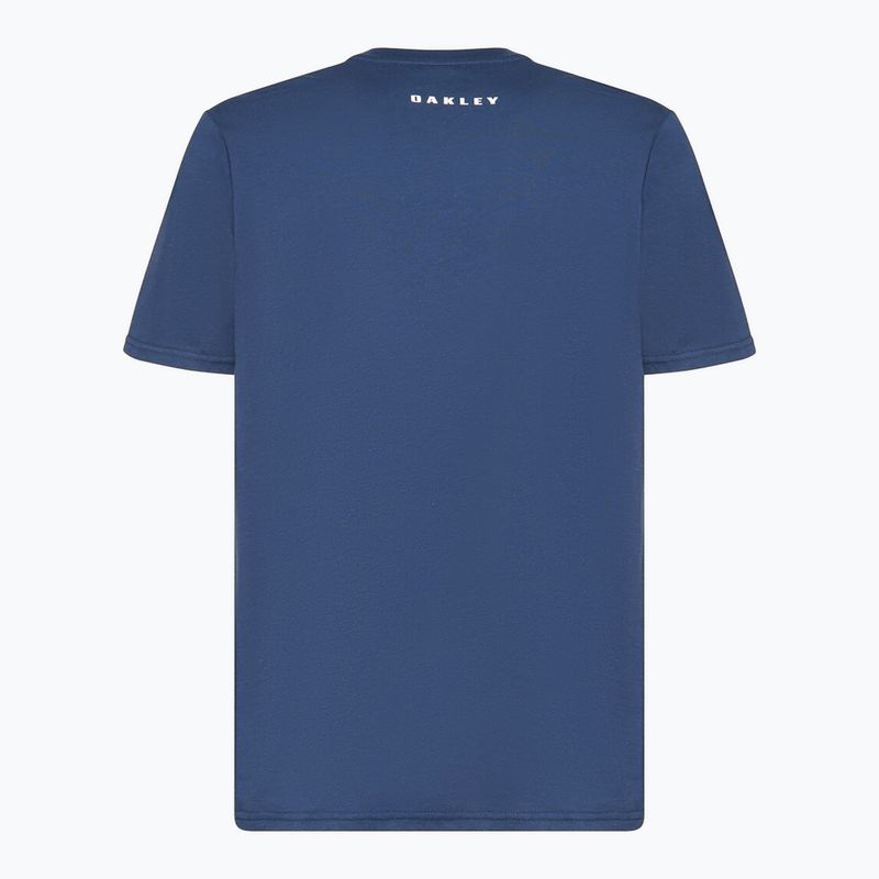 Мъжка тениска Oakley Bark Ellipse Tee abyss 2