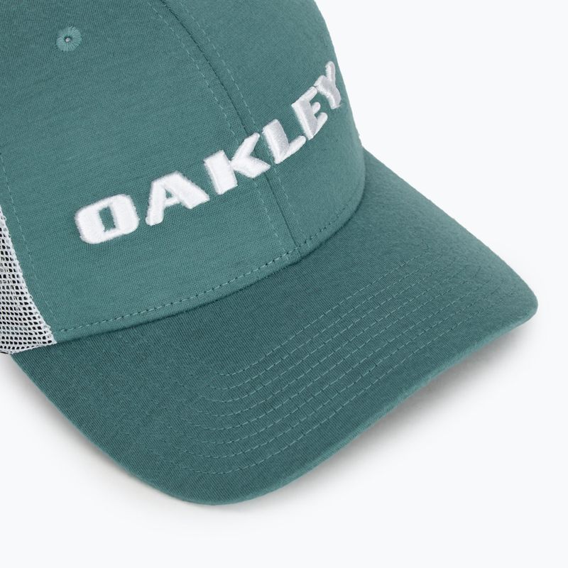 Мъжка бейзболна шапка Oakley Heather New Era Bark Logo dark pacific 3