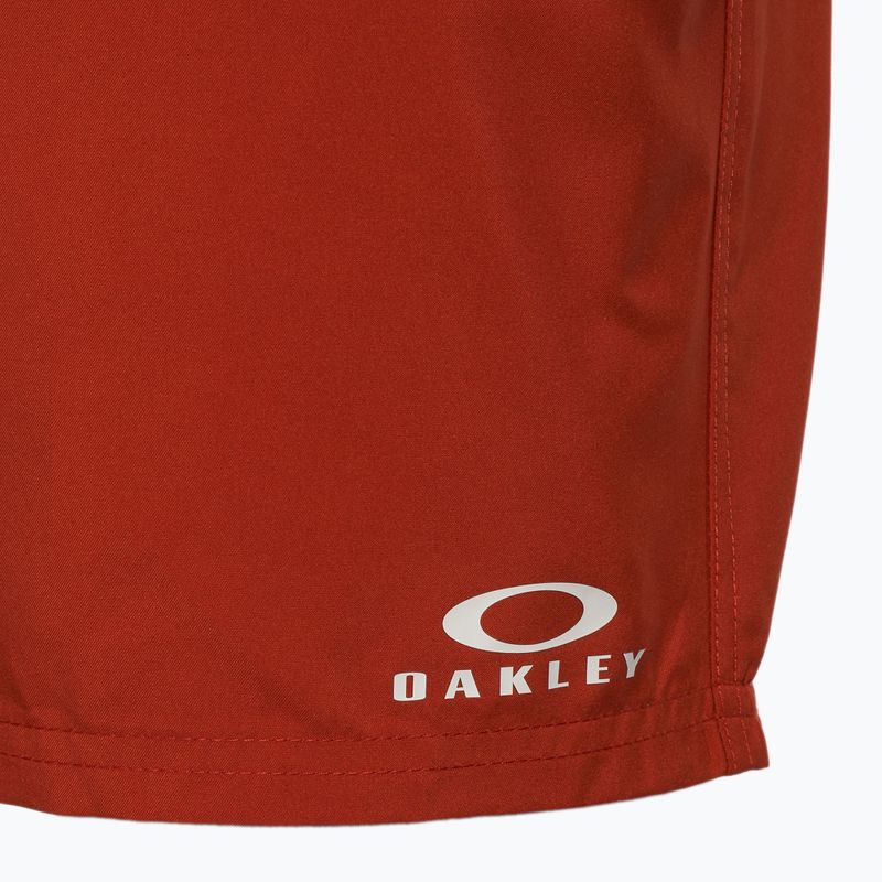 Мъжки къси панталони за плуване Oakley Clear Lake 18" Volley flame red 3