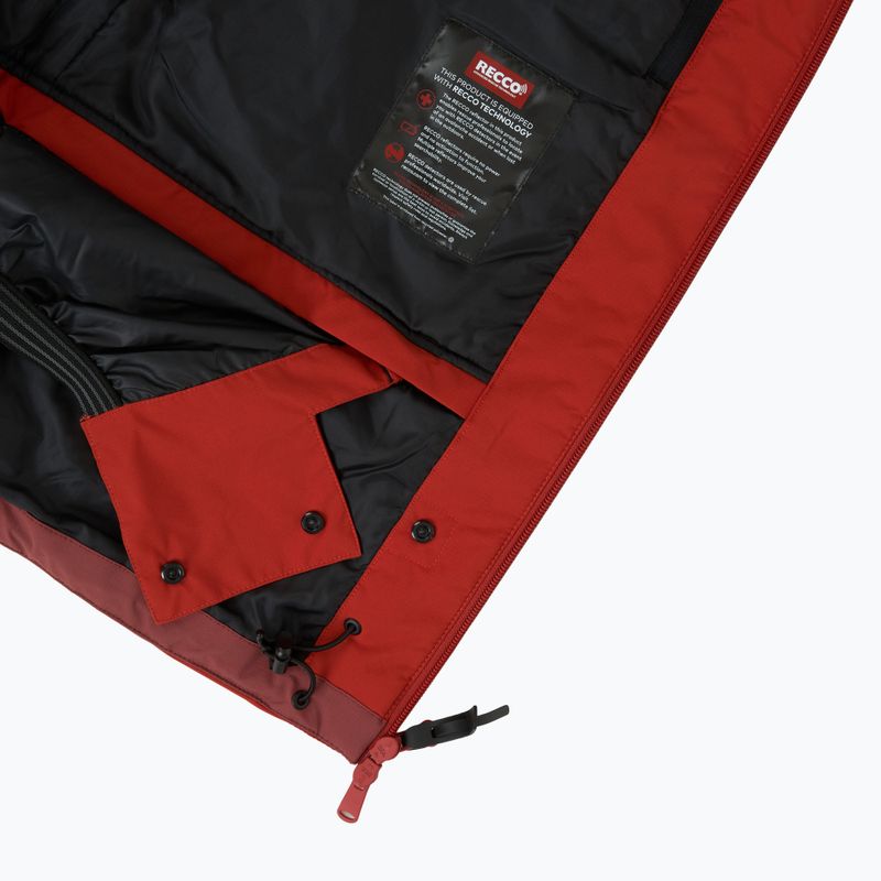 Мъжко скиорско яке Oakley Canopy Pro Insulated flame red/rosewood 5