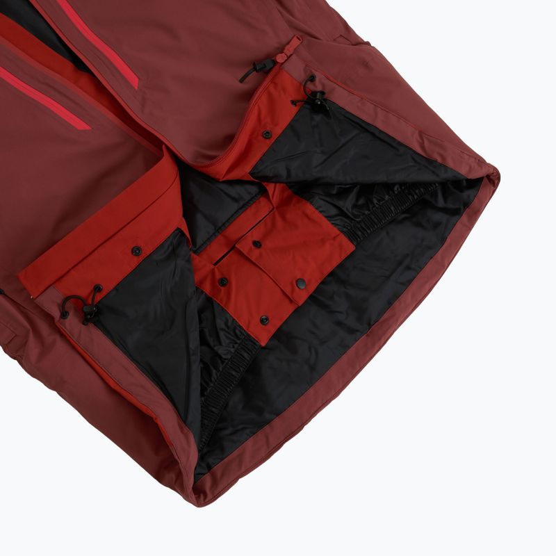 Мъжко скиорско яке Oakley Canopy Pro Insulated flame red/rosewood 6