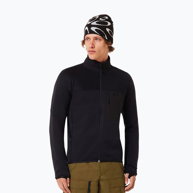 Мъжки суитшърт за трекинг Oakley Canopy Pro Full Zip blackout