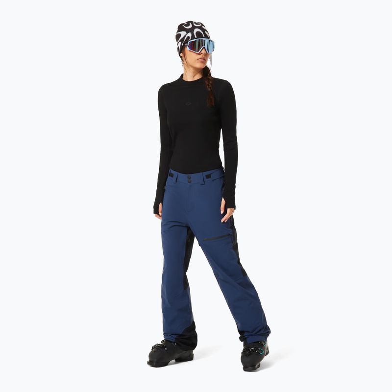 Дамска термоактивна блуза с дълъг ръкав Oakley Spruce Wool Base Layer blackout 2
