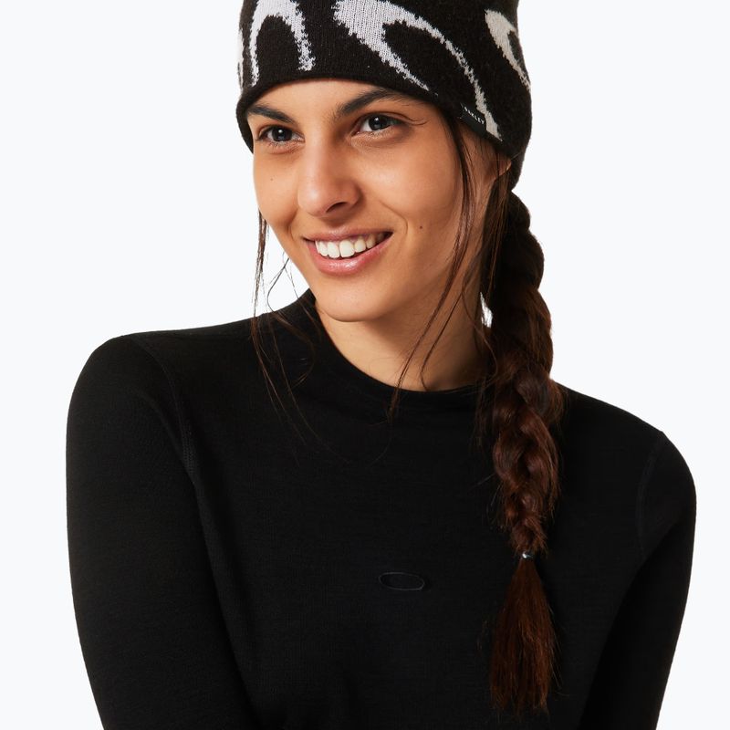 Дамска термоактивна блуза с дълъг ръкав Oakley Spruce Wool Base Layer blackout 5