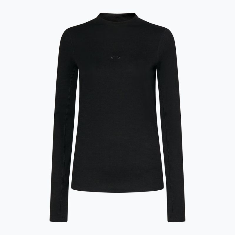 Дамска термоактивна блуза с дълъг ръкав Oakley Spruce Wool Base Layer blackout 7