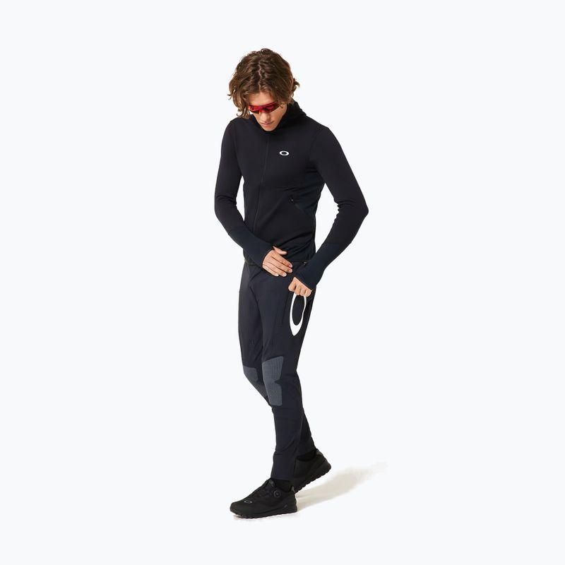 Суитшърт за колоездене Oakley Canopy Full Zip Hoodie blackout 4